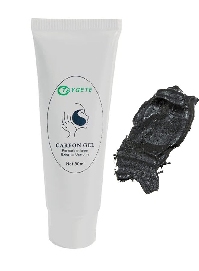 تبييض الجلد الوجه بجل الكربون، تنظيف عميق للبشرة باستخدام كربون نانو نشط من جل الكربون - 80 مل - Image 1